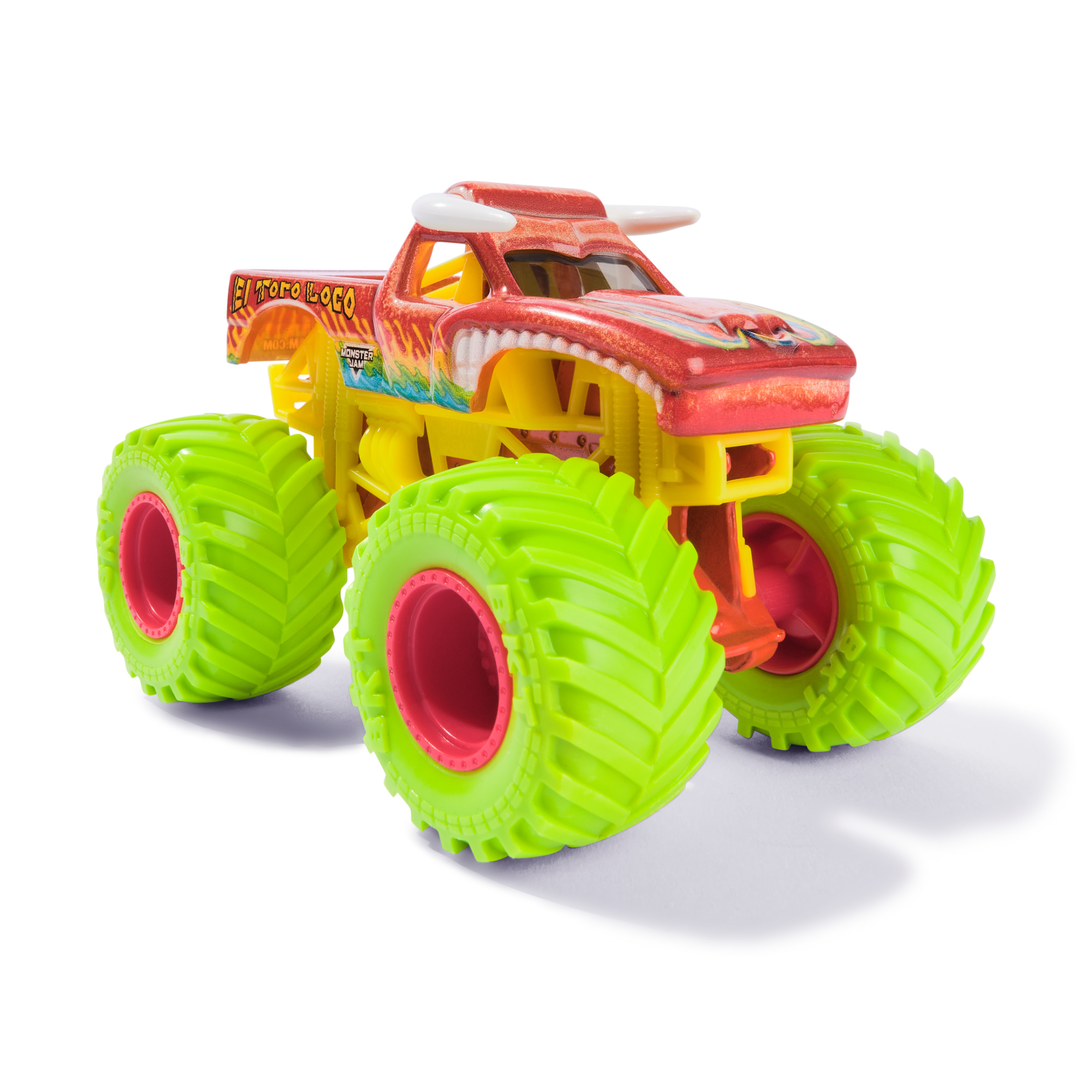 Monster Jam, Official El Toro Loco Monster Truck, Die-Cast Vehicle, 1:64 Scale, Kids Toys for Boys Ages 3 and up