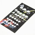 thumbnail image 1 of 30PCS/Set Motorcycle Modification Accessories Head Screw Cover Decorative Parts for Yamaha Kawasaki Honda, 1 of 6