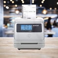 thumbnail image 4 of Pyramid 4000 Auto-Totaling - Horloge - Cartes de Temps Imprimables - 100 Employés - Gris Clair, 4 of 7
