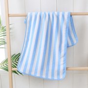 Czzoypi Deluxe Bath Towel Set, Soft High Absorbent Towels for Bathroom, Luxury Spa Gym Beach Towels Includes Face Towel, Blue