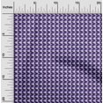 thumbnail image 2 of oneOone Velvet Purple Fabric Geometric Sewing Craft Projects Fabric Prints By Yard 58 Inch Wide, 2 of 5