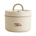 thumbnail image 1 of CHOK Portable Insulated Lunch Container Set Stackable Stainless Steel Food Container with Thermal Bag Leakproof for School Work Picnic Travel Warm Food Storage Box, 1 of 9