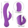thumbnail image 3 of CalExotics Vibromasseur Lapin pour la Première Fois, Violet, 3 of 10
