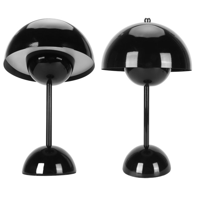 Lampe de Table Sans Fil, Lampe de Table LED Champignon Portable Tactile à Intensité Réglable, Rechargeable par USB, Lampe de Bureau Moderne pour Maison, Restaurant, Chambre, Café