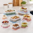thumbnail image 3 of Starfrit LocknLock Easy Match 18-Piece Lunch Set, Plastic Food Containers with Lids, 3 of 4