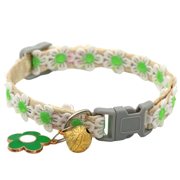 Cat Collar Breakaway and Pendant Adjustable Collars for Small Cats Party ,Collar Cat Neck Ring