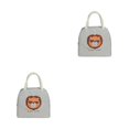 thumbnail image 1 of Transemion Stay Organized With Large Capacity For Home Or Office Large Capacity Design Lunch Bags For Women Bag grey 1 2Set, 1 of 6