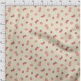thumbnail image 3 of oneOone Coton Bio Voile Grenade Fruit Imprimer Tissu BTY 42 Pouces de Large, 3 of 4