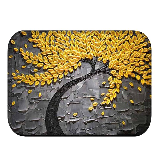 QualitChoice Door Mat PVC Floor Carpet Non- for Slip Hall Entrance Rug Home Office No.06 1Set