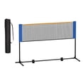 thumbnail image 1 of harper Portable Badminton Net Set Easy Setup Sport Net for Yard Backyard Game Beach Iron Alloy, 1 of 10
