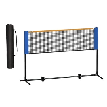 harper Portable Badminton Net Set Easy Setup Sport Net for Yard Backyard Game Beach Iron Alloy