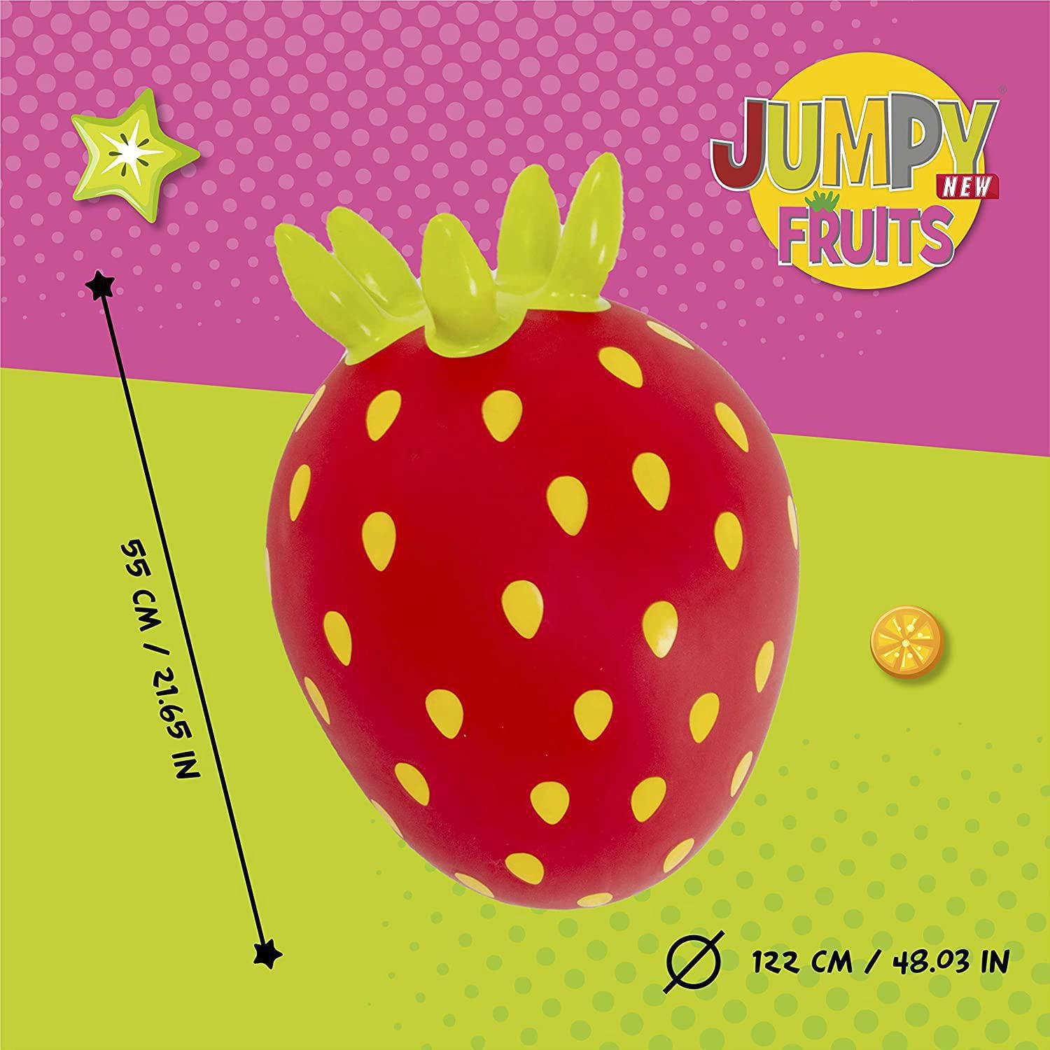My First Jumpy Fruit, Fraise, Rouge