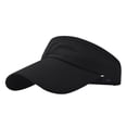 thumbnail image 2 of Adult Casual Fashion Solid Adjustable Outdoor Sunshade Breathable Visors Hat, 2 of 4