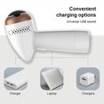 thumbnail image 2 of QualitChoice Electric Vacuum Foot Grinder with Handle Feet USB Rechargeable File Detachable Exfoliate Dead Skin Remover Callus Removal Gold, 2 of 6