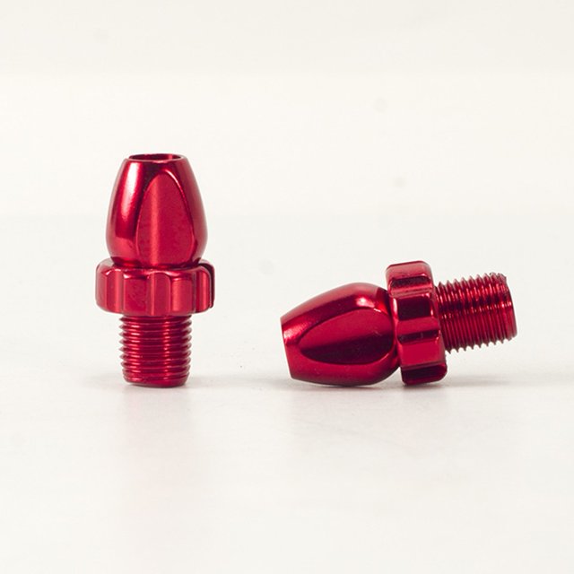 Yimiti 2Pcs Bicycle Brake Lever Adjusting Screws Bike Shifter Cable Adjuster Bolts M10,Red