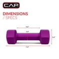 thumbnail image 4 of CAP, 5lb Neoprene Dumbbell, Magenta, Single, 4 of 7