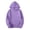 Violet, variante sur Chandails à Capuchon Ajustés Stylés pour Femmes, Chandails Molletonnés Confortables à Enfiler avec Poches pour la Mode d'Automne et d'Hiver
