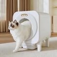 thumbnail image 2 of BeesClover elf-Cleaning Cat Litter Box,Automatic Kitty Litter Box 68L Extra Large Smart Robot Pet Toilet with WiFi App Control and Advanced Odor Elimination for Multiple Cats, 2 of 9