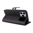 thumbnail image 2 of Premium Wallet Case for iPhone 17 Pro Max with Card Slots & Kickstand, Flip Cover Black, 2 of 7