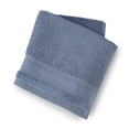 thumbnail image 1 of Hometrends Gant de toilette uni 100 % coton, 1 pièce, 550 g/m², très absorbant et doux, bleu clair, 1 of 3