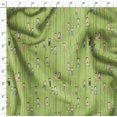 thumbnail image 4 of Soimoi Velvet Fabric Swing & Kids Human Figure Printed Craft Fabric by the Yard 58 Inch Wide, 4 of 5