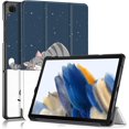 thumbnail image 1 of KOMI Slim case for Galaxy Tab A9+ A9 Plus（2023 Model: SM-X210/X215/X216） Smart flip Leather case 3-fold Stand Function Hard PC Back Cover, 1 of 5