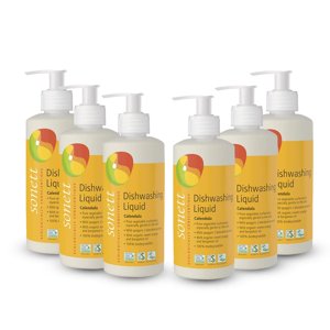 Sonett Organic Calendule liquide pour lave-vaisselle 10 Fl.Oz Certifié biologiquement (paquet de 6)