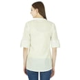 thumbnail image 4 of Robe Haut Boho Unie Tenue Décontractée Tunique Vêtements pour Femmes Coton Robe d'Été, 4 of 4