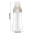 thumbnail image 4 of Iumwxz Oil Spray Bottle Multi-Purpose Seasoning Bottle Kitchen Five-Hole Extrusion Graduated Bottle with Cover Oil Dispenser Kitchen Gadgets White Plastic Rollback, 4 of 7