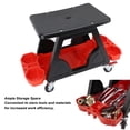 thumbnail image 3 of Tabouret de Mécanicien Chaise, Tabouret de Garage Roulant Ergonomique pour Auto à Grille, 3 of 8