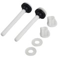 thumbnail image 2 of 2 Pack Plastic Toilet Hinge Bolts and Nuts with Washers for Mount, 2 of 10
