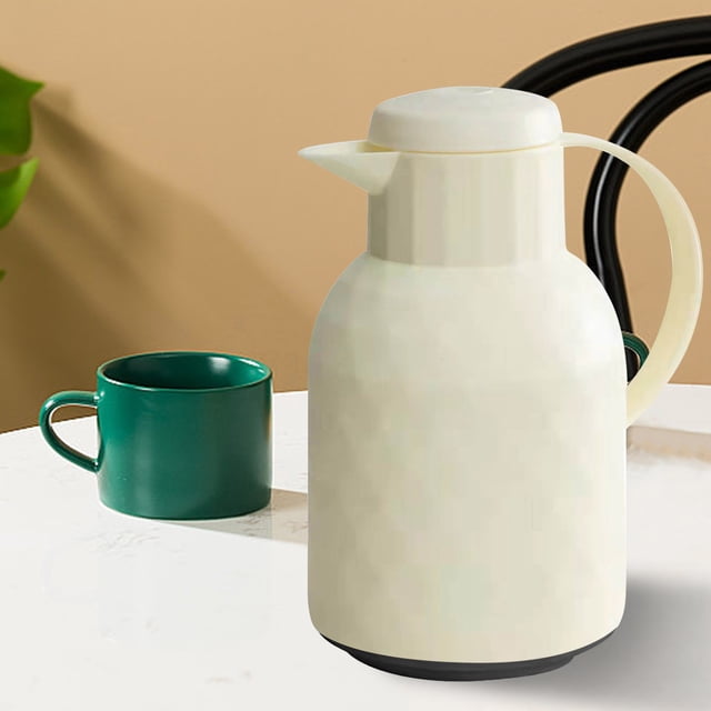 Kbndieu A Kettle Home Large Capacity Hot Kettle Office Portable Glass Insulated Pot Teapot Open Water Bottle Kitchen Essentials