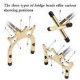 thumbnail image 3 of Telescopic snooker cue bridge with 3 removable brass tips, 3 of 6