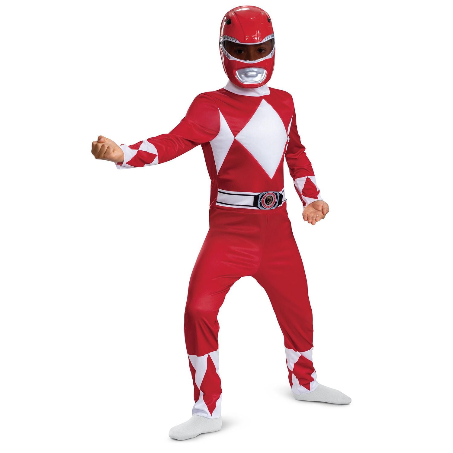 Child Boy's Power Rangers - Mighty Morphin 'Red Ranger' Classic Costume
