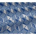 thumbnail image 5 of oneOone Viscose Jersey Fabric Parallelogram & Triangle Geometric Print Sewing Fabric BTY 60 Inch Wide, 5 of 5
