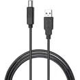 thumbnail image 1 of Printer Cable USB 2.0 Type A Male to B Male Computer Scanner Cord High Speed for Brother, HP, Canon, Lexmark, Epson, Dell, Xerox, Samsung and More (5ft), 1 of 1