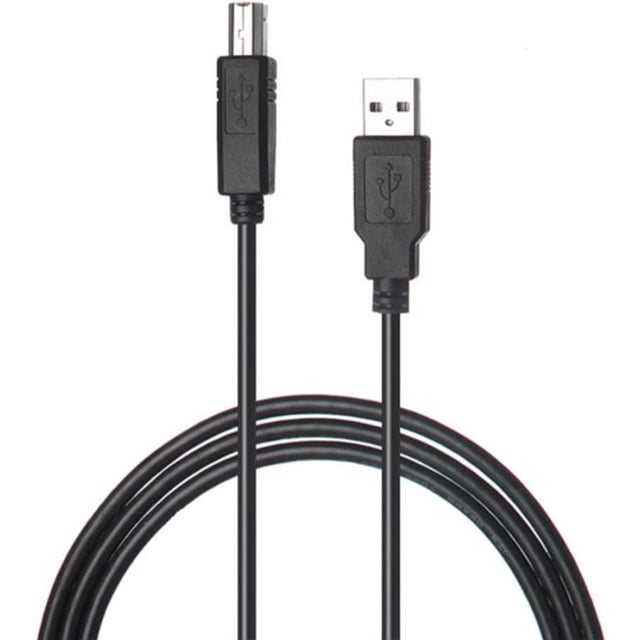 Printer Cable USB 2.0 Type A Male to B Male Computer Scanner Cord High Speed for Brother, HP, Canon, Lexmark, Epson, Dell, Xerox, Samsung and More (5ft)