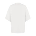 thumbnail image 4 of Yuyuzo T-Shirts d'Été pour Femmes à Col Rond, Manches Mi-Longues, Coupe Ample, Chemises Décontractées Unies, T-Shirts Basiques, 4 of 7