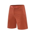 thumbnail image 2 of Sentmoon Mens Golf Shorts Breathable High Waist Running Shorts Straight Solid Color 2025 Summer Swim Trunks Side Pockets Stylish for Running Workout Orange XXXXL, 2 of 6