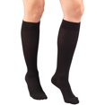 thumbnail image 1 of Truform Knee High Trouser Socks, Diamond Pattern: 15 - 20 mmHg, Black, X-Large, 1 of 7
