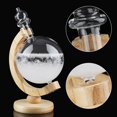 thumbnail image 3 of Glass Bottle Desktop Weather Station Weather Predictor, Creative Globe Shaped, Enchanting and Impressive, 3 of 8