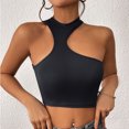 thumbnail image 5 of LSLJS Fashion Women Sleeveless Garment Comfortable Breathable Round-Neck Blouses Tops, Womens Tank Tops, 5 of 5