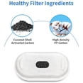 thumbnail image 3 of Cat Water Fountain Filters for Stainless Steel Pet Water Dispenser Fountain Filters, Cat Fountain Filter Replacement, 3 of 5