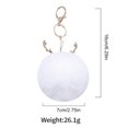 thumbnail image 4 of Bangcool Christmas Key Chain Creative Elk Pompom Key Ring Pendant Purse Charm Bag Charm, 4 of 9