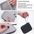 thumbnail image 3 of Guitar Pick Holder Case Compatible for Fender, ChromaCast, D'Addario, JIM DUNLOP, Bolopick, Guitar Accessory Storage Pouch (black), 3 of 5
