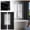 A, variant on Elegant Solid Color Polyester Semi Sheer Curtains Style Privacy Perfect for Modern Home Windows