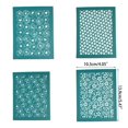 thumbnail image 2 of MesaSe Pochoir pour Écran en Soie Pochoir en Maille Réutilisable Pochoirs d'Impression d'Écran Autocollants, 2 of 21