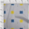 thumbnail image 1 of oneOone Cotton Silk Fabric Small Motif Ikat Print Fabric BTY 42 Inch Wide, 1 of 4