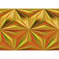 thumbnail image 1 of Ahgly Company Tapis d'Intérieur Rectangulaire Transitionnel Jaune Lavable à la Machine, 8 Pieds x 10 Pieds, 1 of 7