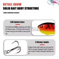 thumbnail image 3 of Floating and sinking minnow fishing lures, jigging lures, surface fish lures, 3 of 8